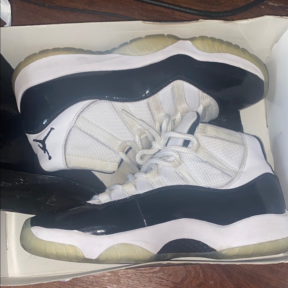 White and Black High-Top Sneakers and yezzy boost